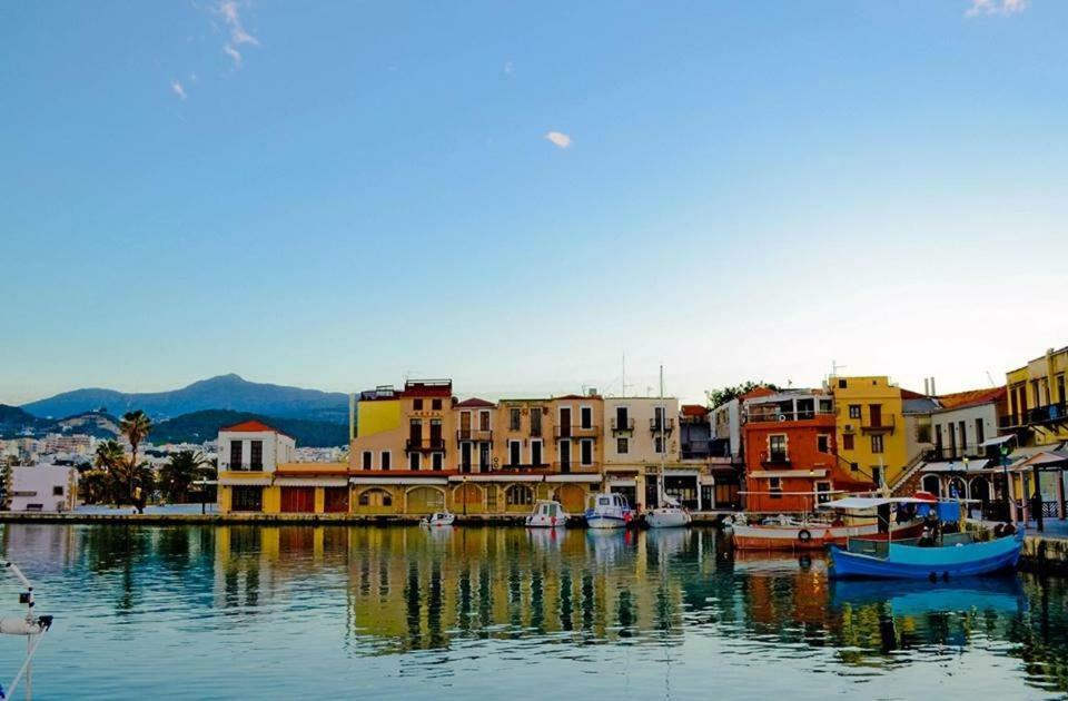 Sea View Cozy Studio Near Center Of Rethymno Town Ngoại thất bức ảnh