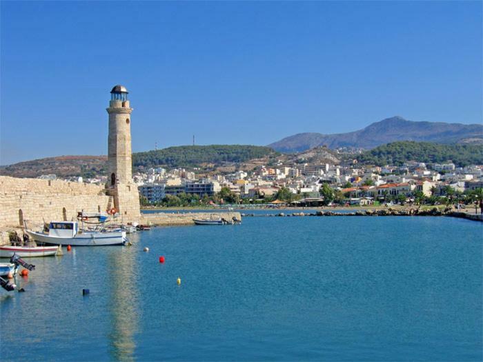 Sea View Cozy Studio Near Center Of Rethymno Town Ngoại thất bức ảnh
