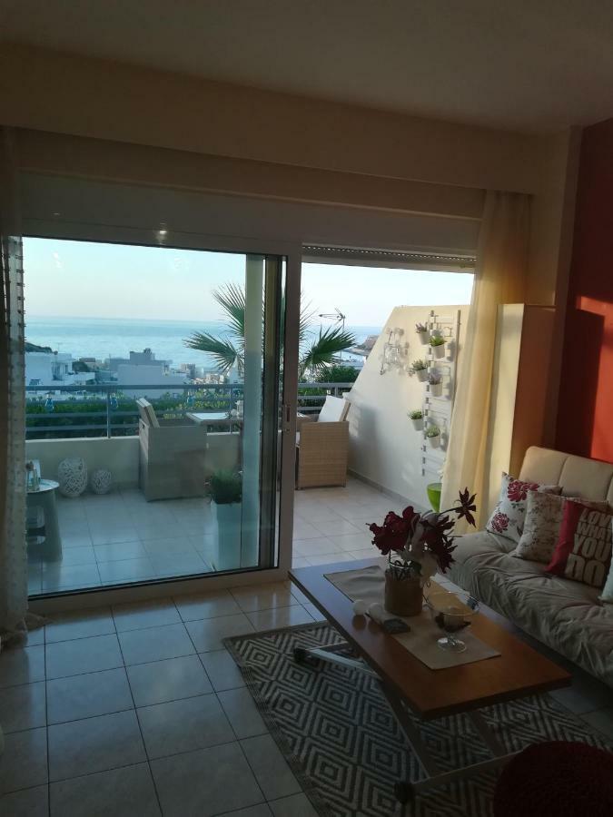 Sea View Cozy Studio Near Center Of Rethymno Town Ngoại thất bức ảnh