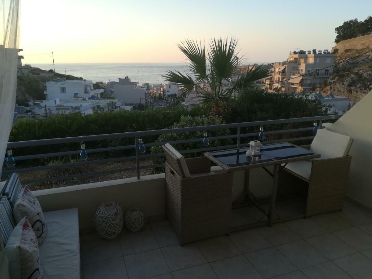 Sea View Cozy Studio Near Center Of Rethymno Town Ngoại thất bức ảnh