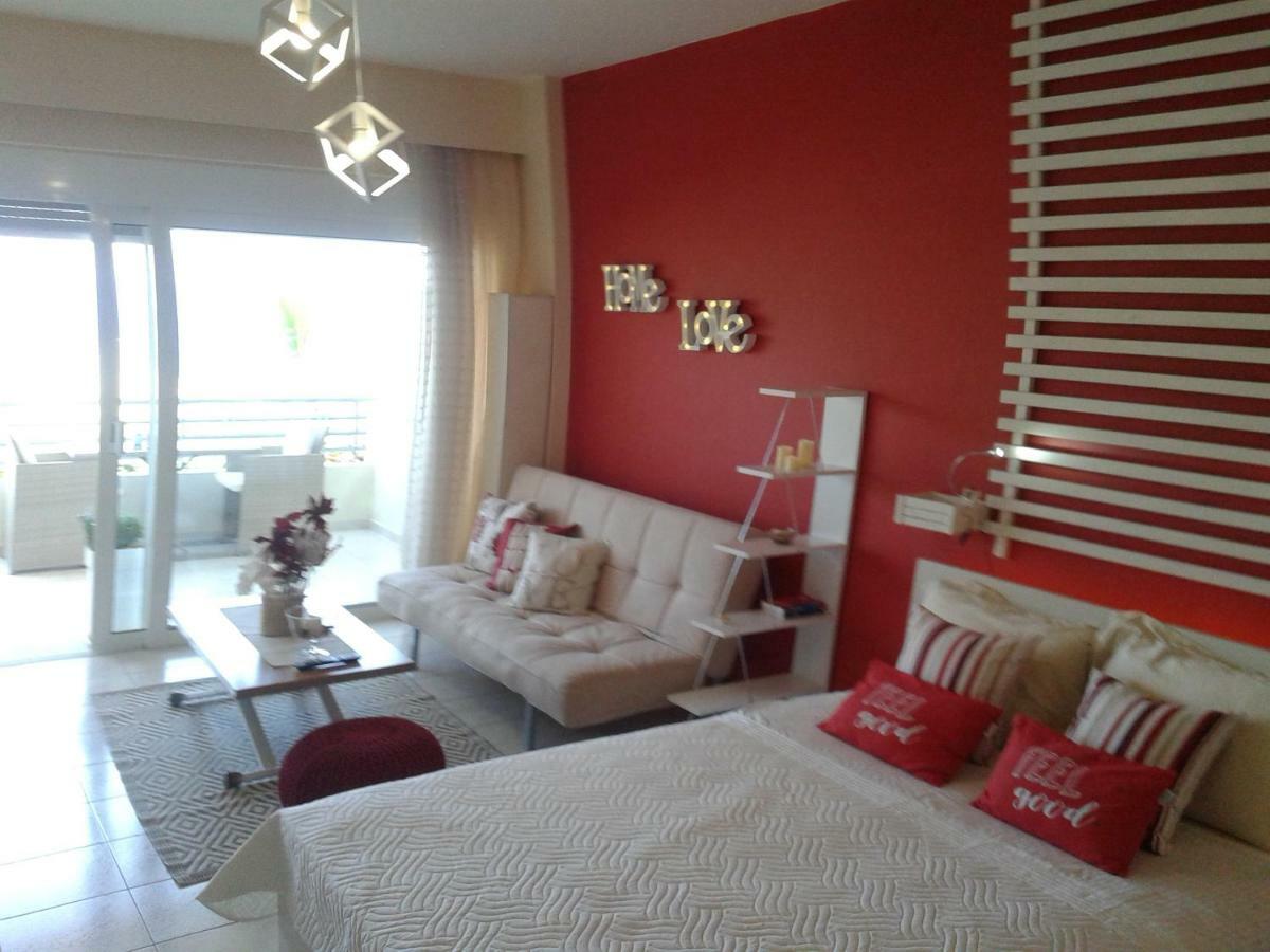 Sea View Cozy Studio Near Center Of Rethymno Town Ngoại thất bức ảnh